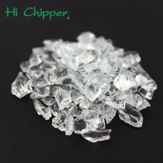 Medios de voladura de vidrio triturado